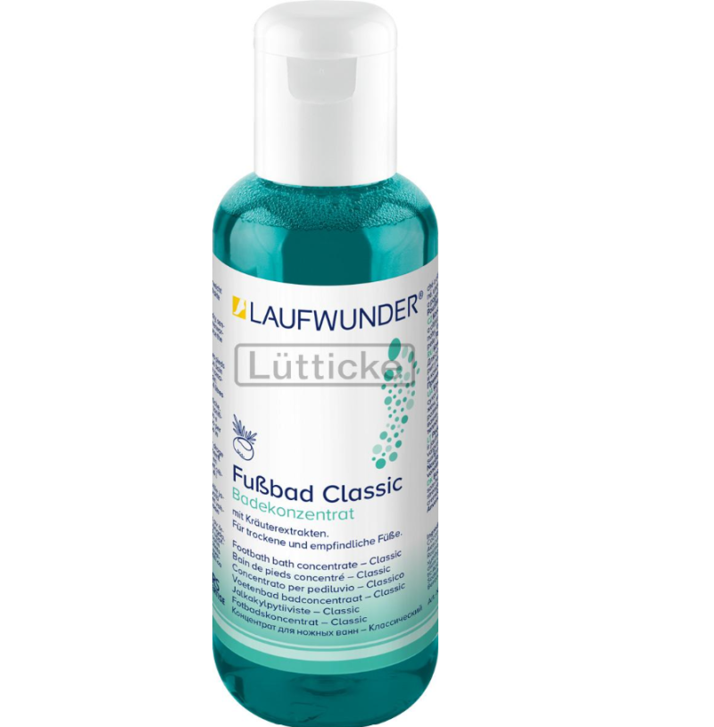 Laufwunder Liquido para baño de pies Classic, 200ml — Photo 2