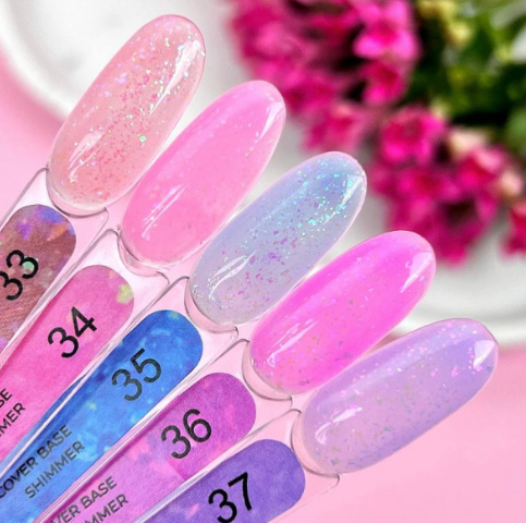 Edlen Cover Base 33 Shimmer, 9ml — Photo 3