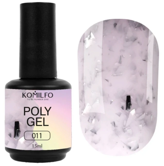 Komilfo PolyGel 011, 15ml — Photo 2