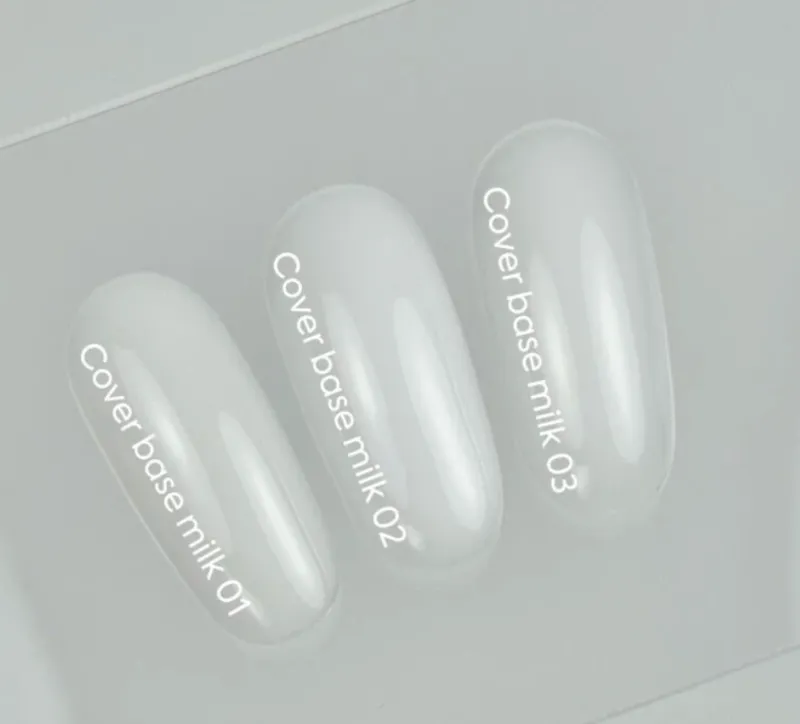 NAILSOFTHEDAY Cover base milk 02, 10 ml new formula — Photo 3