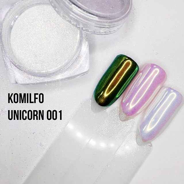 Pigment Komilfo Unicorn Rainbow №001, 1g — Photo 4