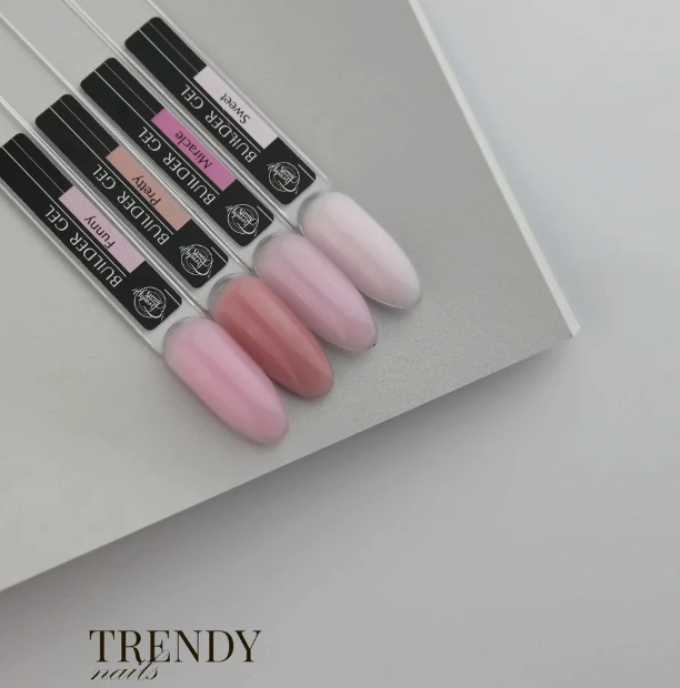 Trendy Nails Builder Gel in a bottle Pretty, 15ml — Photo 3
