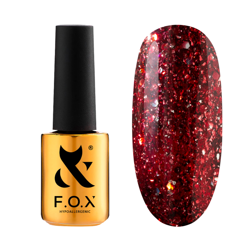 Esmalte semipermanente F.O.X. RADIANCE 04, 7 ml — Photo 2