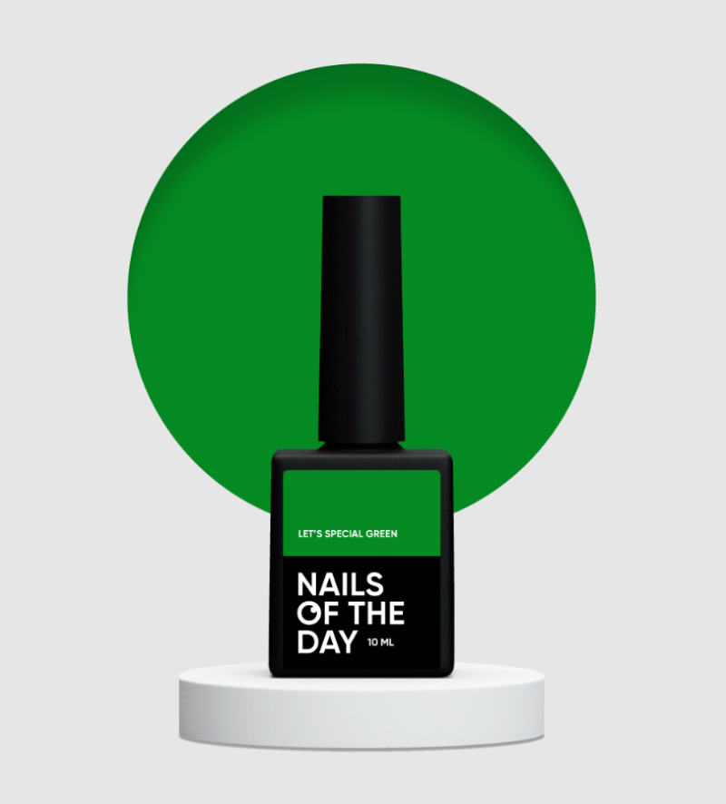 NAILSOFTHEDAY Esmalte Semipermanente Let&#039;s special Green, 10ml — Photo 2