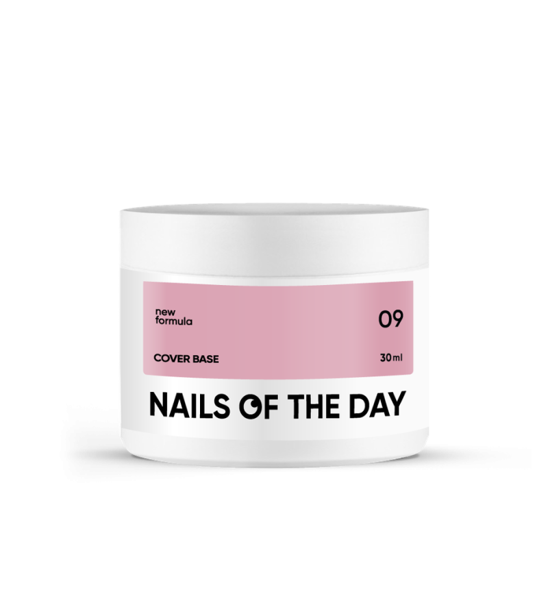 NAILSOFTHEDAY Cover base 09, 30ml new formula — Photo 4