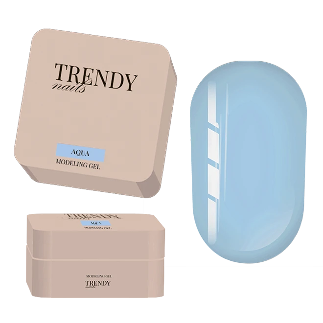 Trendy Nails Modeling Gel Aqua, 30ml — Photo 2