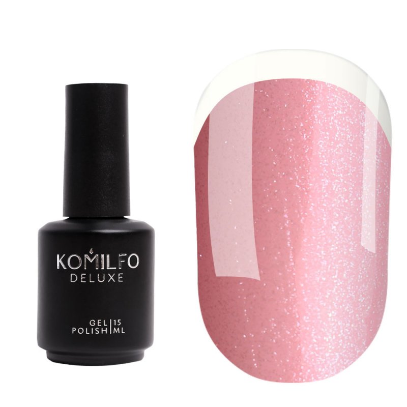 Komilfo KC Glitter Rubber French Base KC002, 15ml — Photo 2