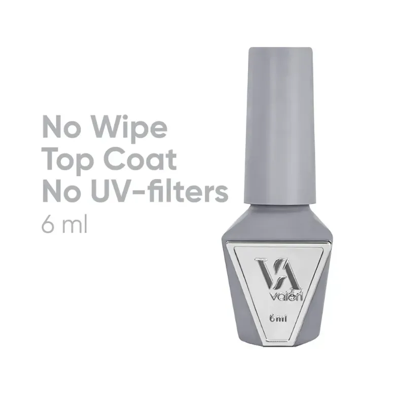 Valeri Top No Wipe sin UV filters, 6ml — Photo 2