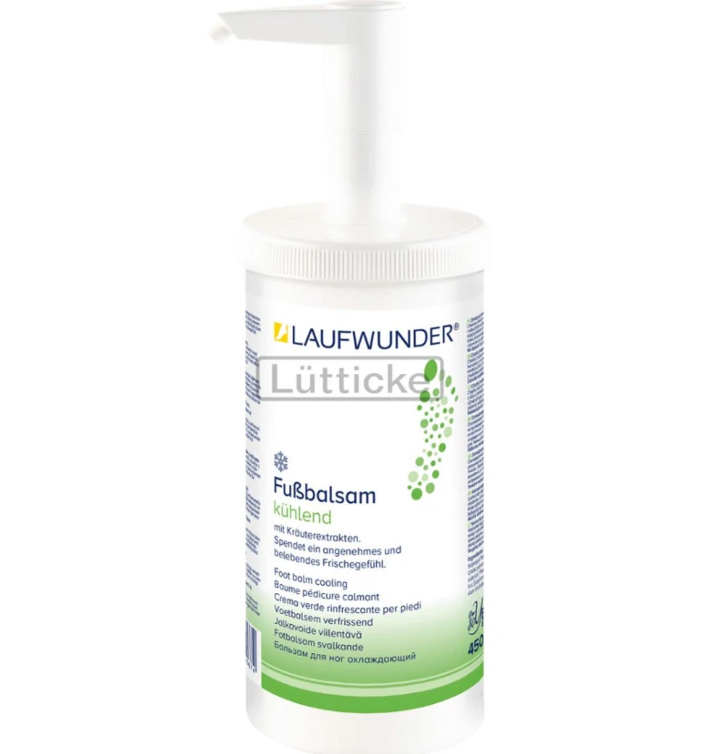 Laufwunder Balsamo refrescante para pies, 450ml — Photo 2