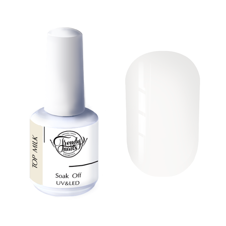 Trendy Nails Milk Top, 15ml — Photo 2