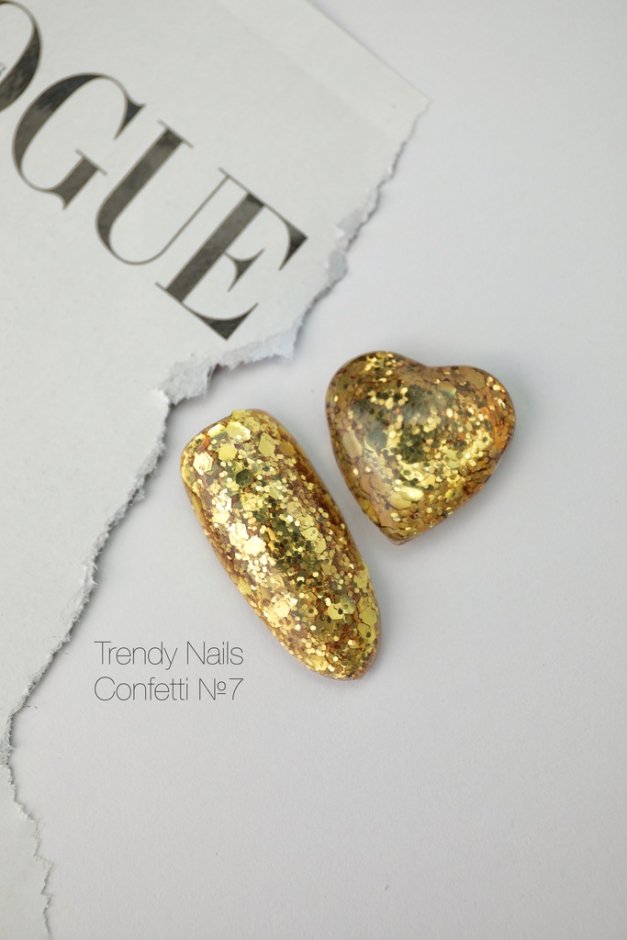 Trendy Nails Gel Pasta Confetti 07, 5g — Photo 3