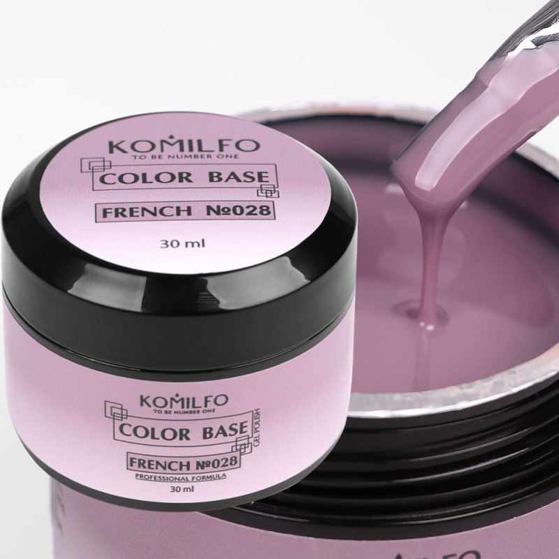 Komilfo Color Base French 28, 30ml — Photo 2