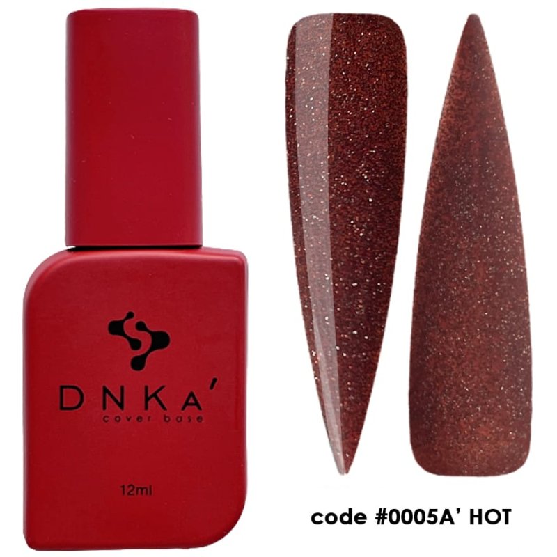 DNKa Cover Base 0005A, Hot 12 ml — Photo 2