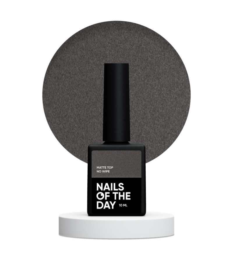 NAILSOFTHEDAY Matte top no wipe, 10 ml — Photo 2