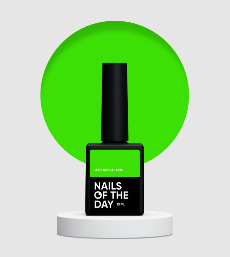 NAILSOFTHEDAY Esmalte Semipermanente Let&#039;s special Lime, 10ml — Photo 2