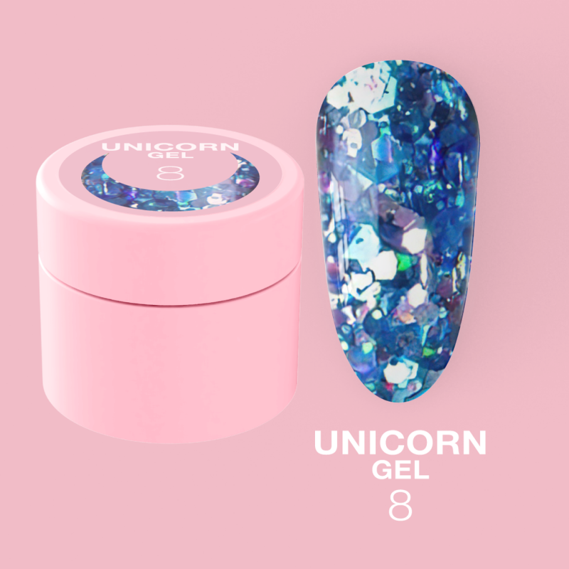 LunaMoon Unicorn Gel 08, 5ml — Photo 2