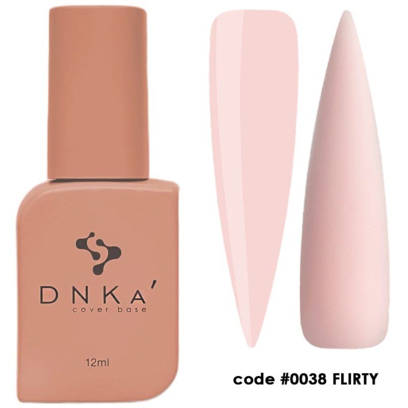 DNKa Cover Base 0038, Flirty, 12 ml — Photo 2