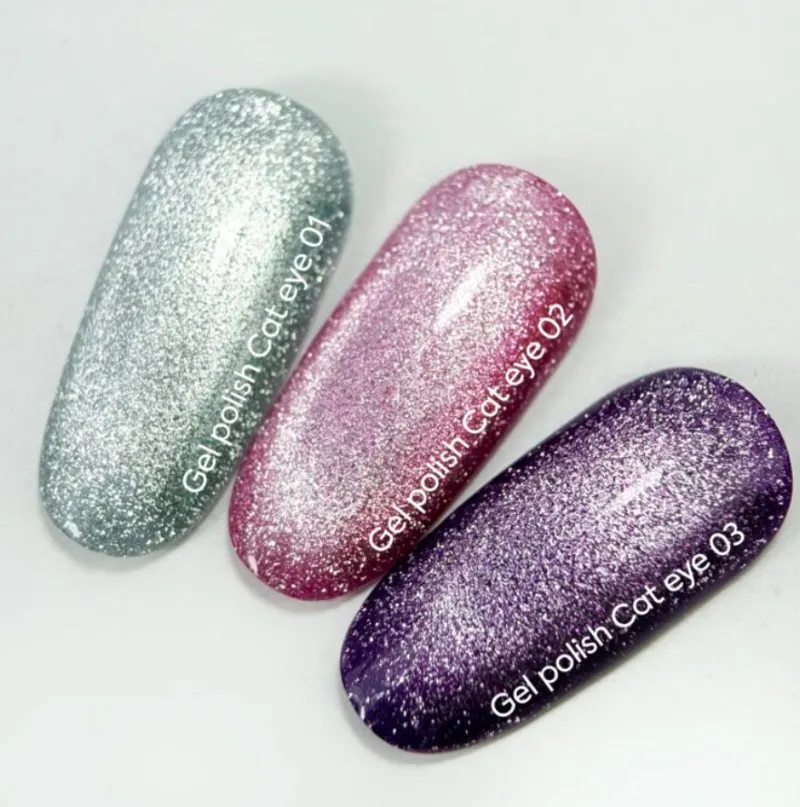 NAILSOFTHEDAY Esmalte Semipermanente Cat Eye 01, 6ml — Photo 3