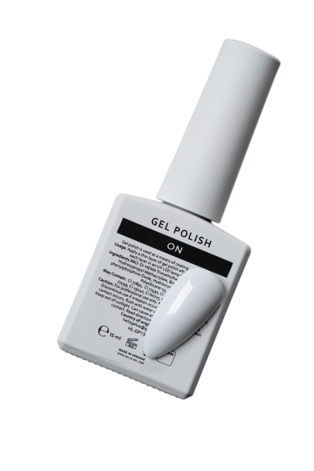 Heylove Esmalte semipermanente On(Blanco Frio), 15ml — Photo 2