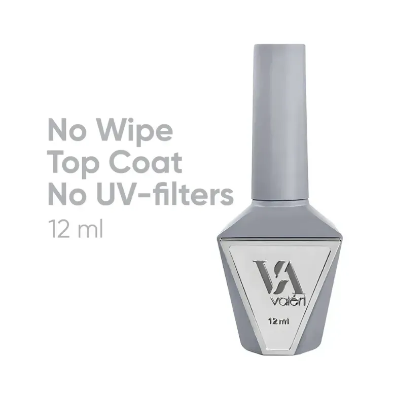 Valeri Top No Wipe sin UV filters, 12ml — Photo 2