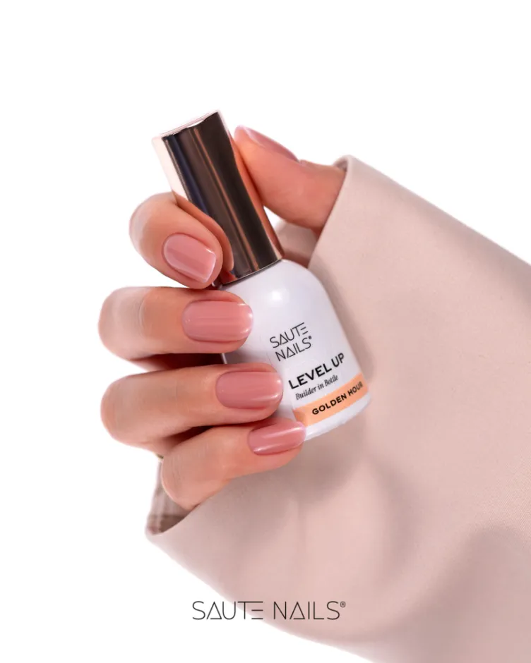 Saute Nails BIB Level Up Golden Hour, 8ml — Photo 2