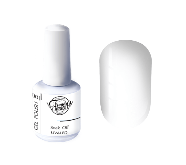 Trendy Nails Esmalte Semipermanente 01, 15ml — Photo 2