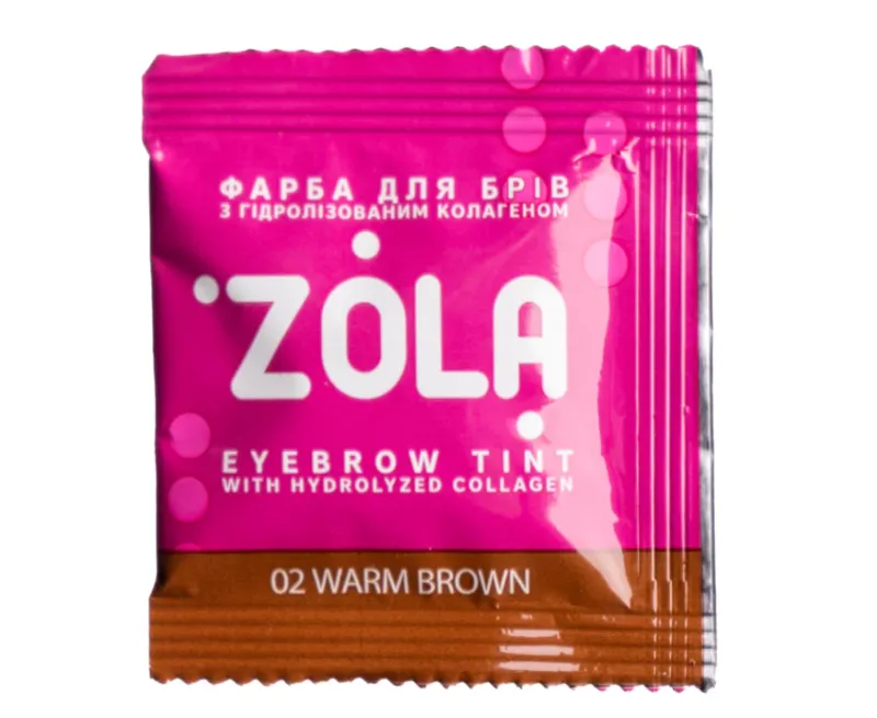 ZOLA Tinte en Sobre 2 Warm Brown, 5ml + 5 ml de oxidante 3% — Photo 2