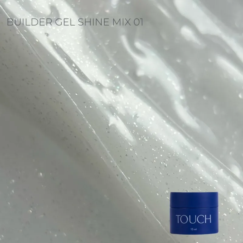 Touch Builder Gel Shine Mix 01, 15ml — Photo 2