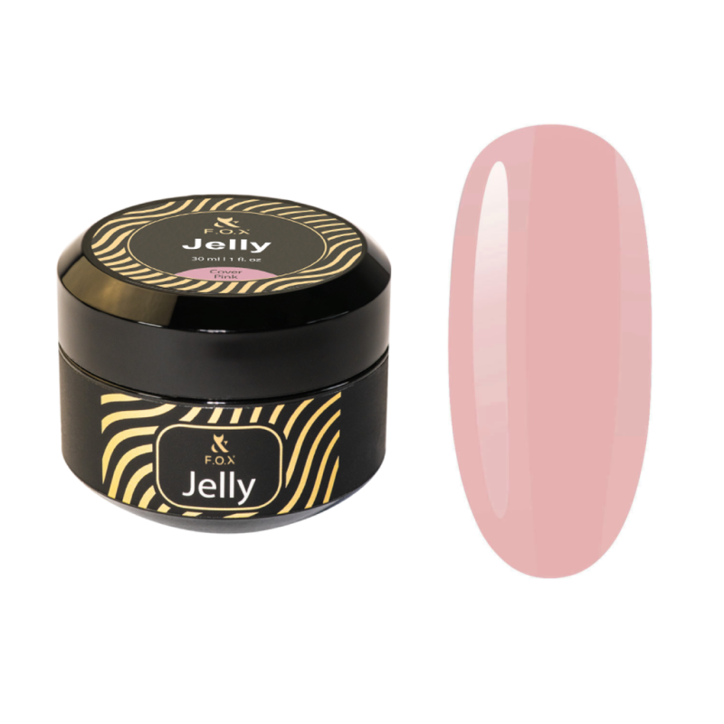 F.O.X Jelly Cover Pink, 15ml — Photo 2