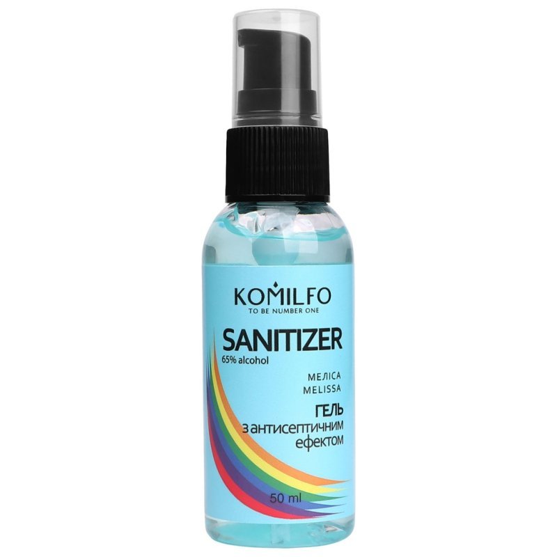 Komilfo Sanitizer de Gel Melisa, 50ml — Photo 2