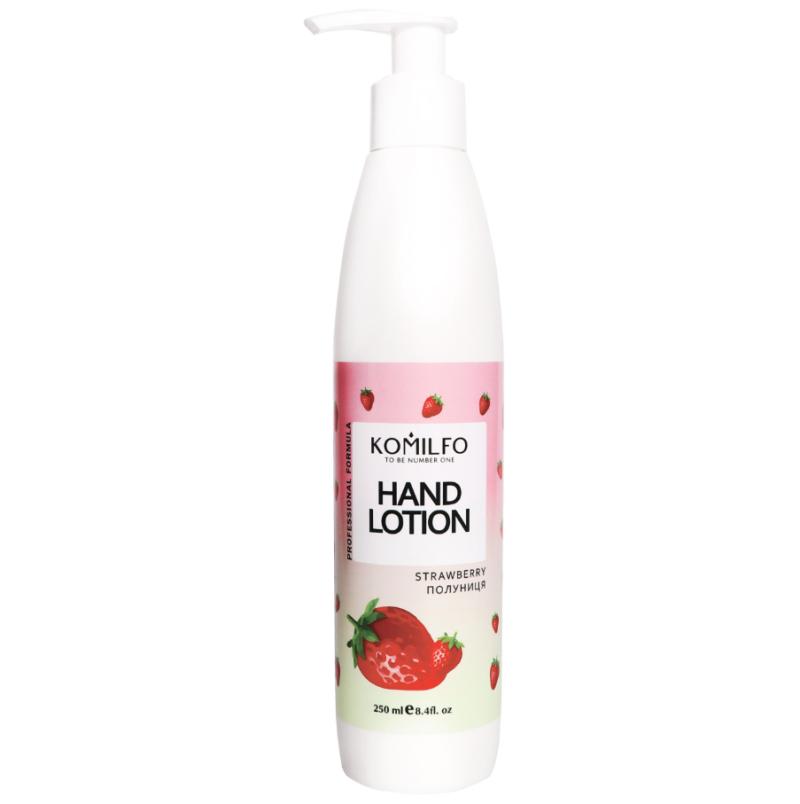 Komilfo Hand Lotion Strawberry, 250ml — Photo 2