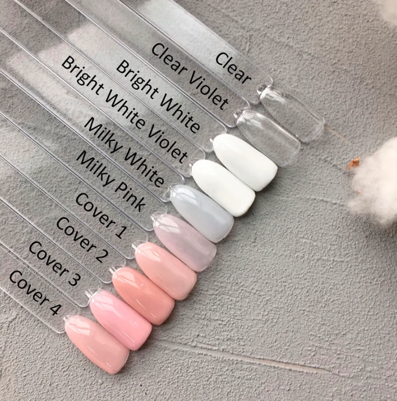 Komilfo Gel Premium Bright White Violet, 50g — Photo 4