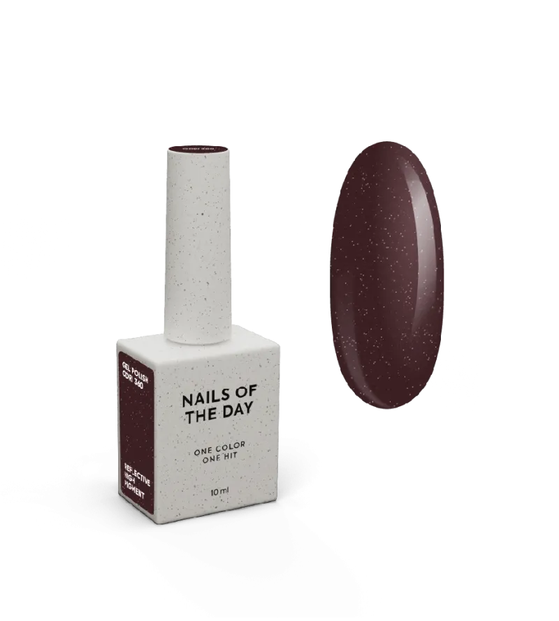 NAILSOFTHEDAY Esmalte Semipermanente Let's special Odri, (reflectivo)10ml — Photo 2