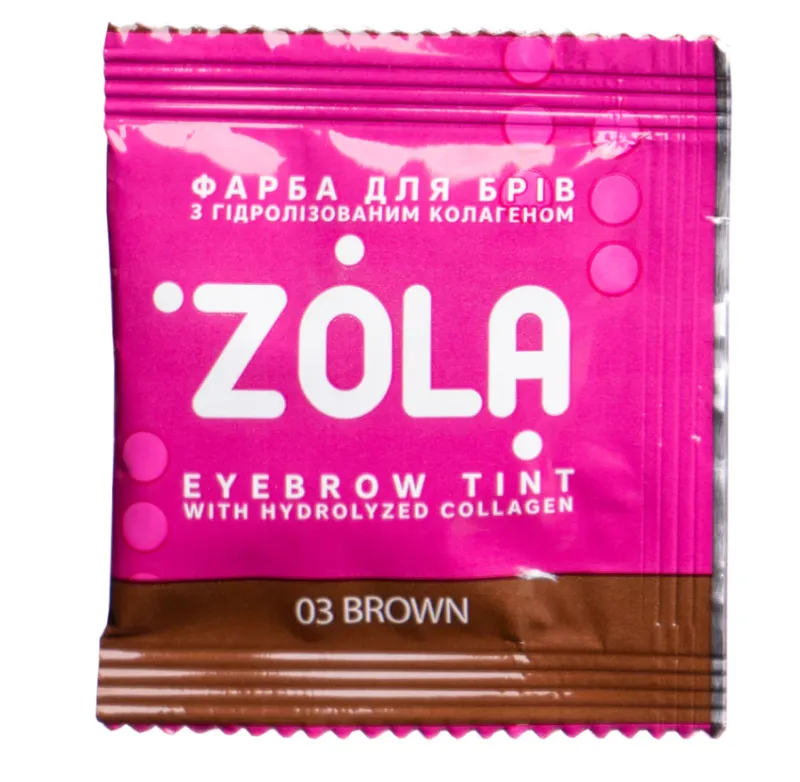ZOLA Tinte en Sobre 3 Brown, 5ml + 5 ml de oxidante 3% — Photo 2