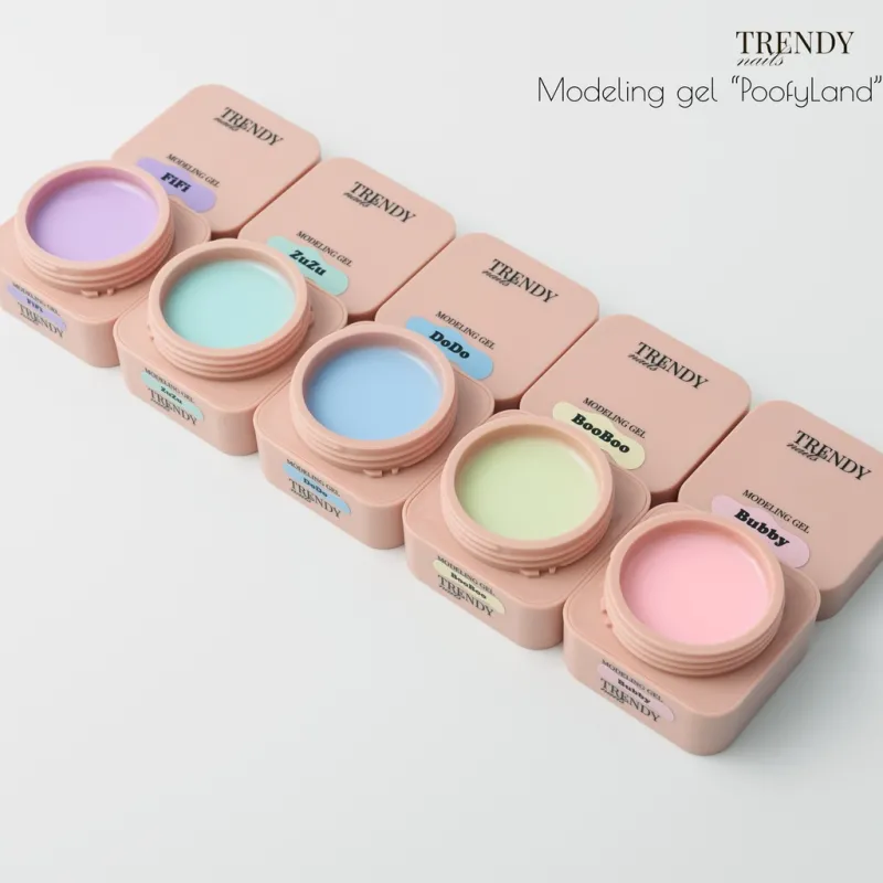 Trendy Nails Modeling Gel BooBoo, 30ml — Photo 4