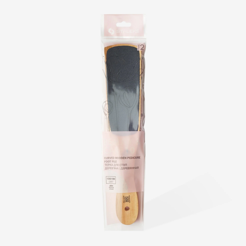 Raspador Para Pies, De Madera BEAUTY &amp; CARE 10 TYPE 2 (100/180) — Photo 4