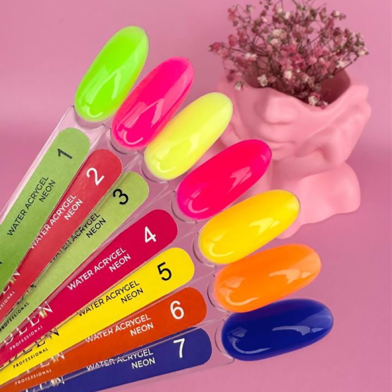 Edlen Water Acrygel Neon 06, 9ml — Photo 3