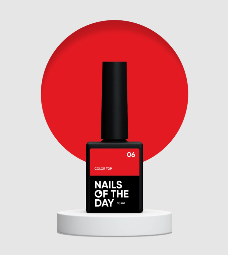 NAILSOFTHEDAY Color Top 06, 10ml — Photo 2