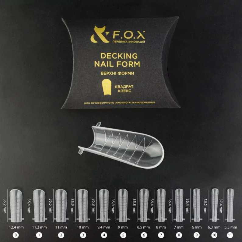 F.O.X Decking Nail Forms Square, 24uds — Photo 2