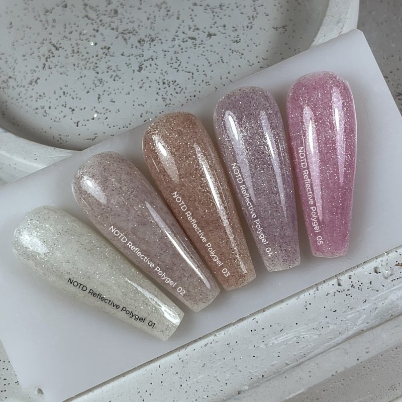 NAILSOFTHEDAY Reflective Polygel 01, 15ml — Photo 3