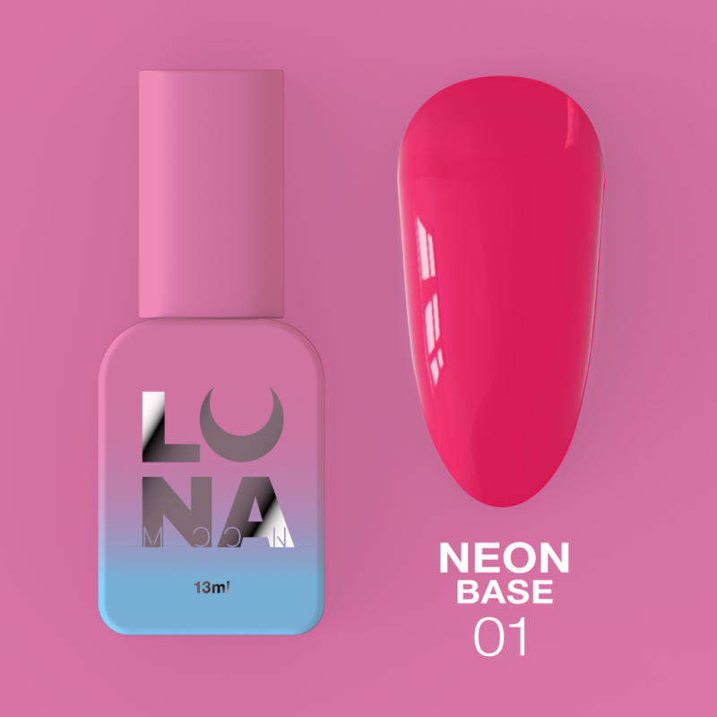 Luna Moon Neon base 01, 13ml — Photo 2