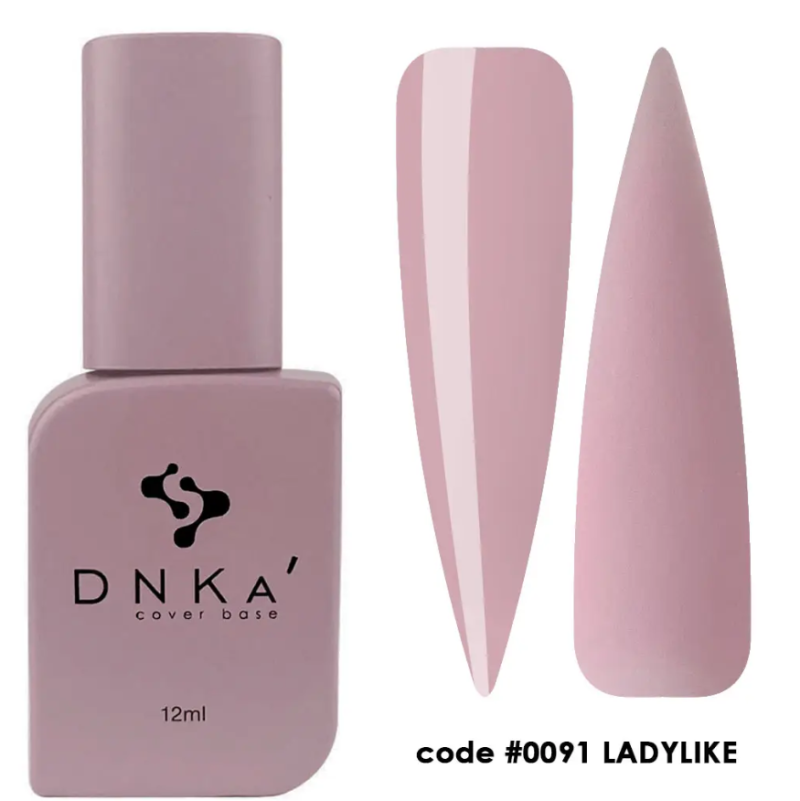 DNKa Cover Base 0091, Ladylike, 12 ml — Photo 2