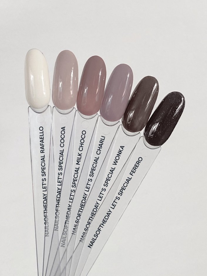 NAILSOFTHEDAY Esmalte Semipermanente Let&#039;s special Milk Choco, 10ml — Photo 3