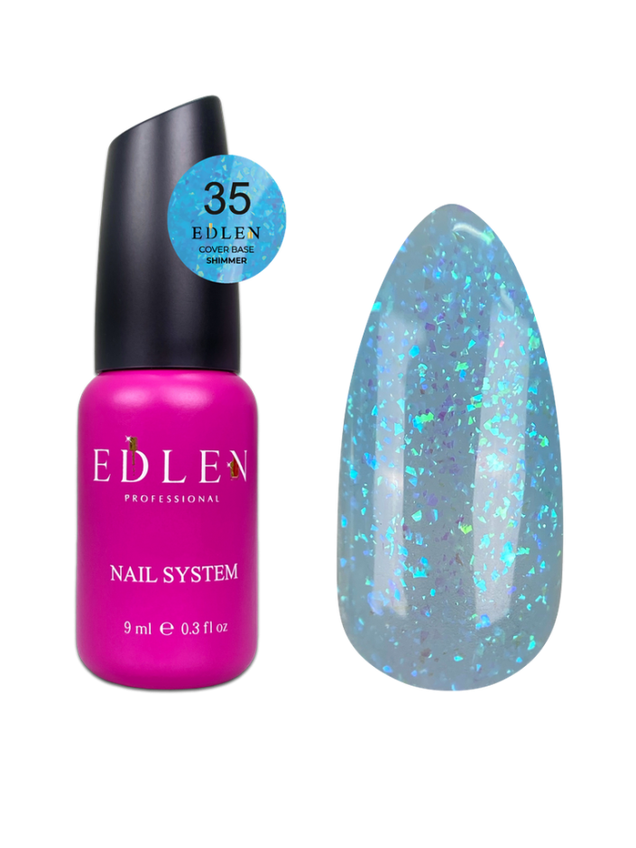 Edlen Cover Base 35 Shimmer, 9ml — Photo 2
