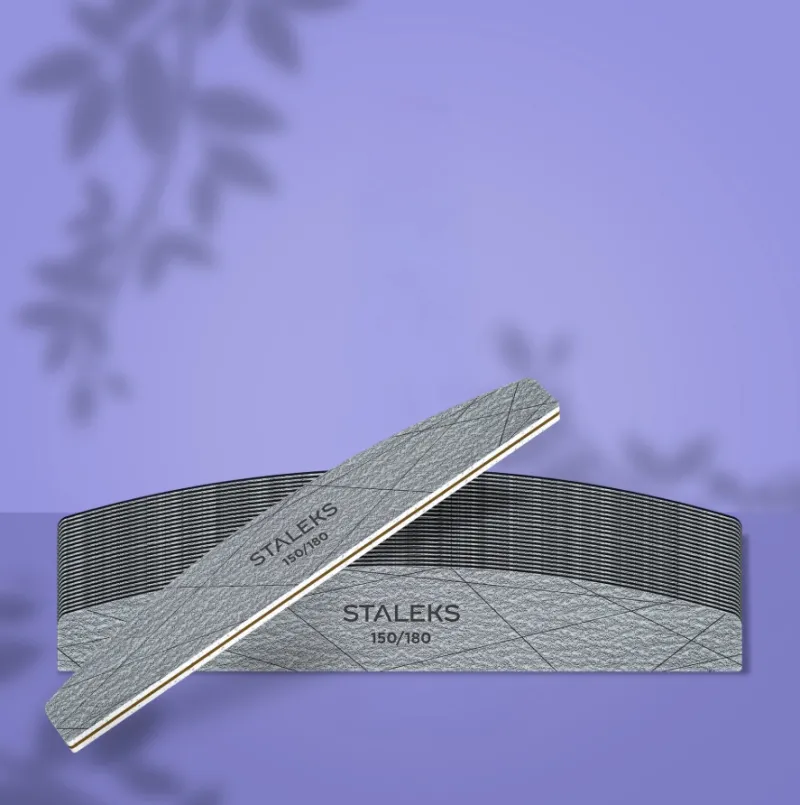 STALEKS SMART Limas Desechables MINERAL Medialuna, 150/180 (25 uds.) — Photo 2