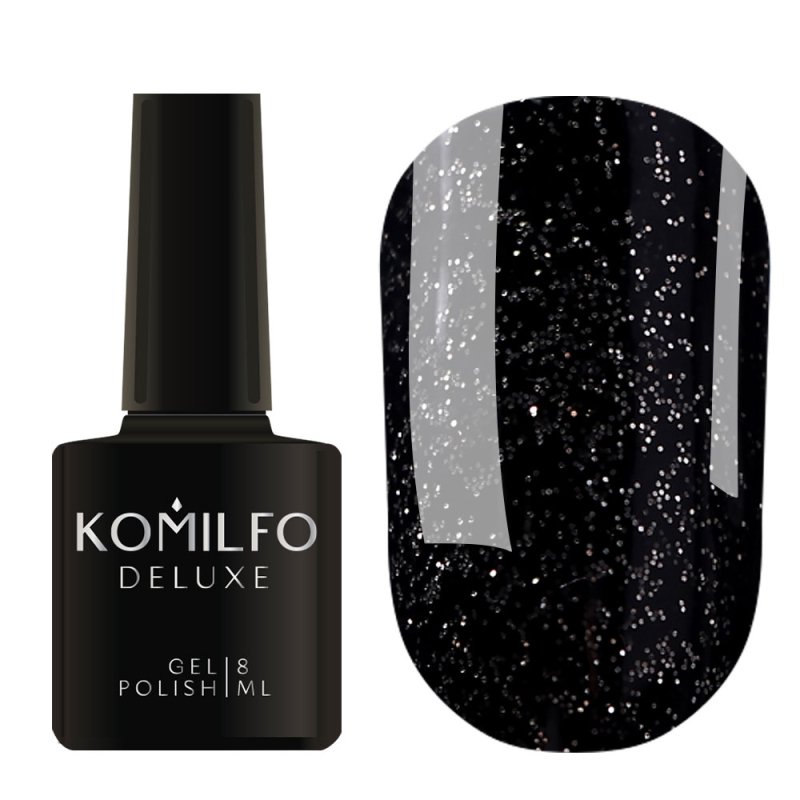 Esmalte Semipermanente Komilfo DeLuxe Series Glitter G023, 8ml — Photo 2