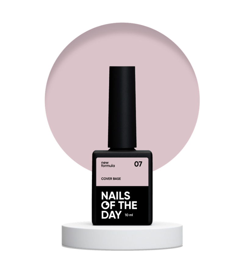 NAILSOFTHEDAY Cover base 07, 10ml new formula — Photo 4