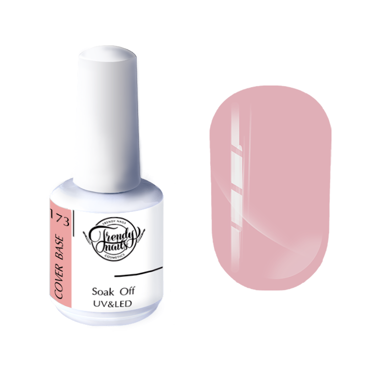 Trendy Nails Cover Base 173, 15ml — Photo 2