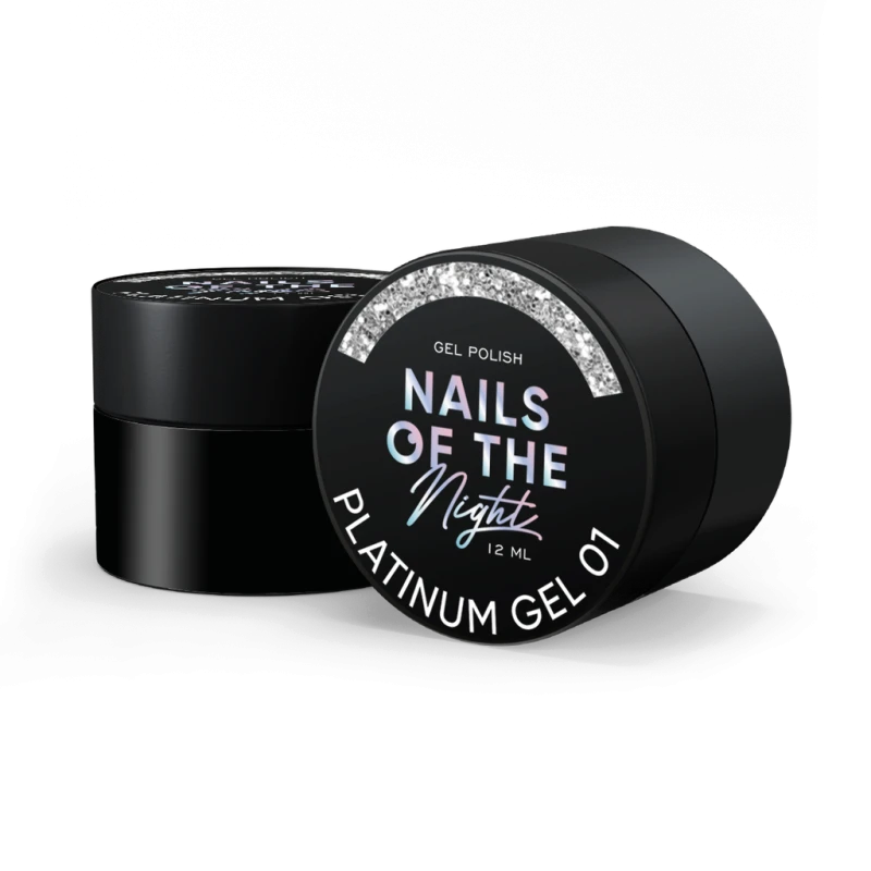 NAILSOFTHENIGHT Esmalte Semipermanente Platinum Gel, 01 — Photo 4