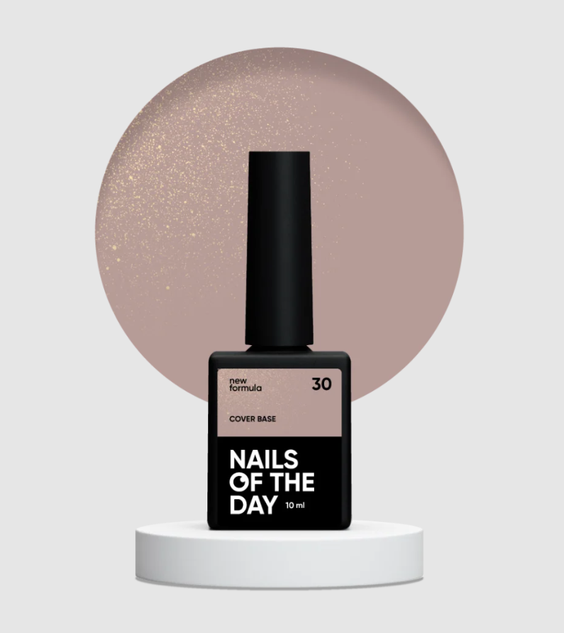 NAILSOFTHEDAY Cover base 30, 10 ml new formula — Photo 2